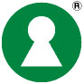 Green Keyhole symbol