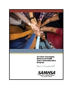 Cover photo of the report Certified Community Behavioral Health Clinics Demonstration Program, Report to Congress, 2017.