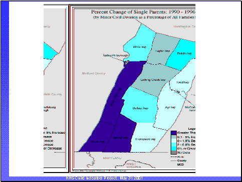 Percent Change of Singer Parents: 1990-1996