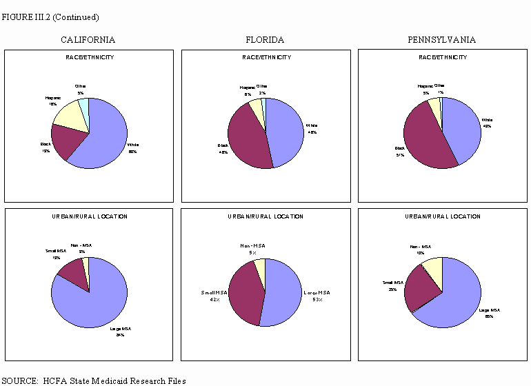 Figure III.2 Continued: Demographic Characteristics of Children in Foster Care, 1994.
