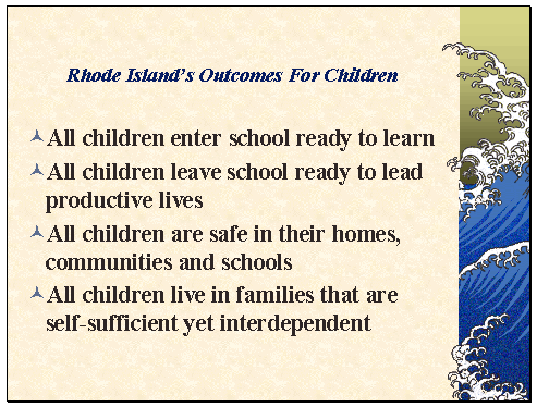 Rhode Island's Outcomes for Children