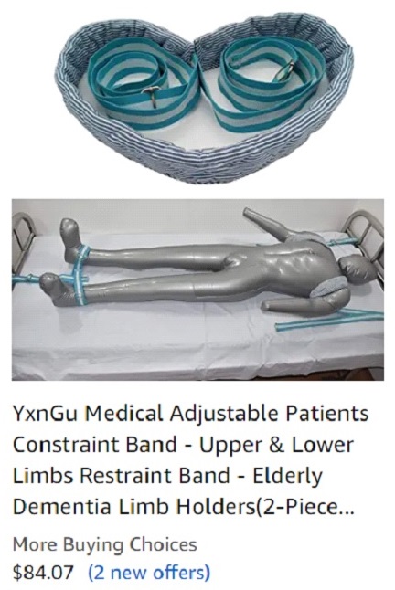 Image of YxnGu Medical Adjustable Patients Constraint Band.