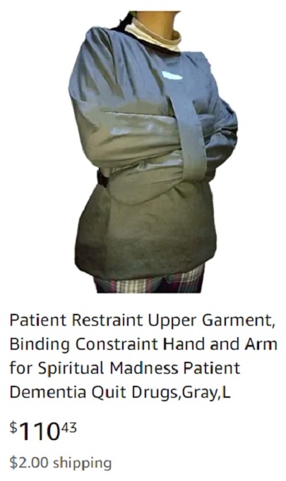 Image of Patient Restraint Upper Garment.